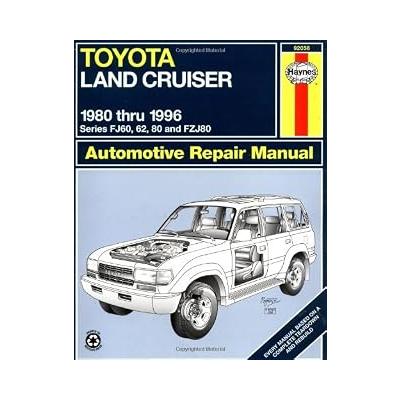[Toyota Land Cruiser (80-96): 1980 1996 (Haynes Otomotiv Tamir Kılavuzları)] [By: Kibler Jeff] [Ağustos 1998]