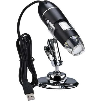 1600X Zoom 2MP USB Dijital Mikroskop 8 Ledli Kamera Saç, Cilt Analizi, Eğitim, Endüstriyel