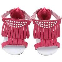 18 inç bebek püskül bebek ayakkabıları bebek dans ayakkabıları bebek bebek ayakkabıları prenses bebek ayakkabıları 45cm moda daireler kız bebek aksesuarları