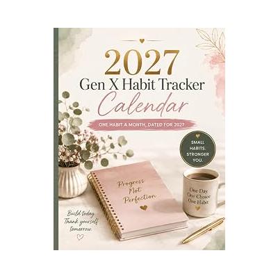 2027 Gen X Habit Tracker Calendar: Twelve Small Daily Practices, One Assigned Each Month, Dated for the Year (GenXWomen Reset)