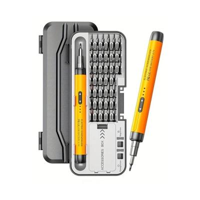 3.7V Şarjlı Mini Elektrikli Tornavida Seti 500mAh Type-C Manyetik Hassas Uçlu Vida Seti 38 Parça