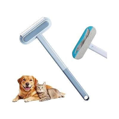 4'ü 1 Arada Kedi Köpek Tüy Temizleme Sihirli Fırça Seti Çok Yüzeyli Temizlik Aparatı Cam, Koltuk, Halı Temizleyici Evcil Hayvan Tüy Toplama Fırçası