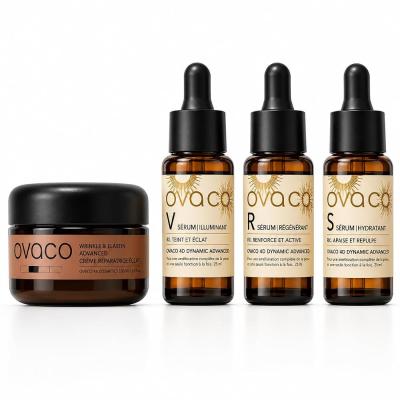 4D Dynamic Cilt Bakım Seti – Peptit, Squalane, Ginseng, Panthenol, Niacinamide B3 – Yaşlanma Karşıtı, Leke Karşıtı – Kore Bilimiyle Geliştirildi – 3 Serum + 1 Krem
