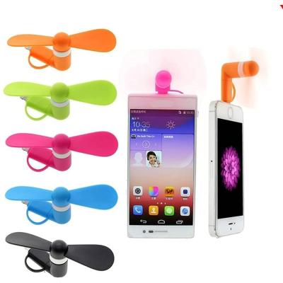 6 Adet Mini Cep Telefonu Fanı - Renkli ve Güçlü Fan iPhone, iPad, Android Akıllı Telefon, Tablet ile Uyumlu - Cep Telefonu Yaz Aksesuarları (2'si 1 arada)