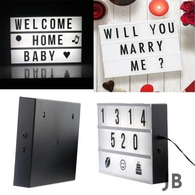 A4 Led Işıklı Yazı Panosu Lightbox