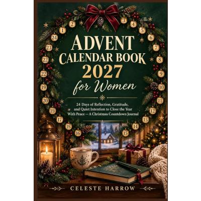 Advent Calendar Book 2027 for Women: 24 Days of Reflection, Gratitude, and Quiet Intention to Close the Year With Peace — A Christmas Countdown Journal
