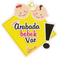 Agubugu Baby AGU-056 Arabada Bebek Var, Sarı
