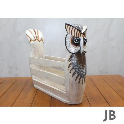 Ahşap Baykuş Gazetelik Okas-9