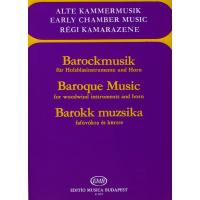AHŞAP RÜZGAR ENSTRÜMANLARI VE BOYNUZ İÇİN BAROK MÜZİK