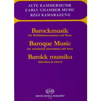 AHŞAP RÜZGAR ENSTRÜMANLARI VE BOYNUZ İÇİN BAROK MÜZİK