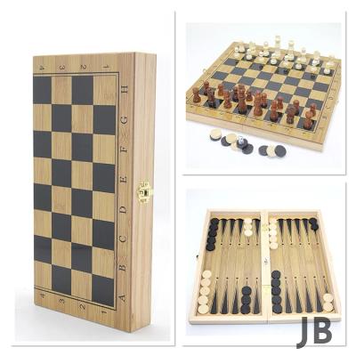 Ahşap Satranç Ve Tavla Seti Alk4233