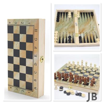 Ahşap Satranç Ve Tavla Seti Alk4237