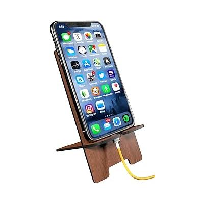 Ahşap Telefon Standı Masa Üstü Ahşap Telefon Standı Telefon Tutucu Cep Telefonu Standı Cep Telefonu Aksesuar