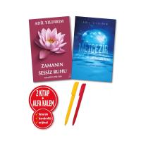 Alfa Kalem+ Adil Yıldırım 2 Kitap (Zamanın Sessiz Ruhu+Metcezir) Roman Öykü YENİ