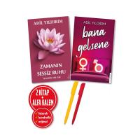 Alfa Kalem+ Adil Yıldırım 2 Kitap YENİ (Zamanın Sessiz Ruhu+Bana Gelsene) Edebiyat Deneme Destek
