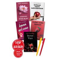Alfa Kalem+ Adil Yıldırım 5 Kitap YENİ(Zamanın Sessiz Ruhu+Şeytan Tüyü+Bana Gelsene)Edebiyat Destek
