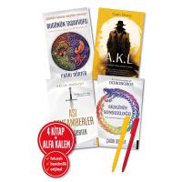 Alfa Kalem+ Çağrı Dörter Yeni 4 Kitap Bugünün Tasavvuf+Asi+Sezginin Sonsuz+Aydınlığın Karanlık Lord