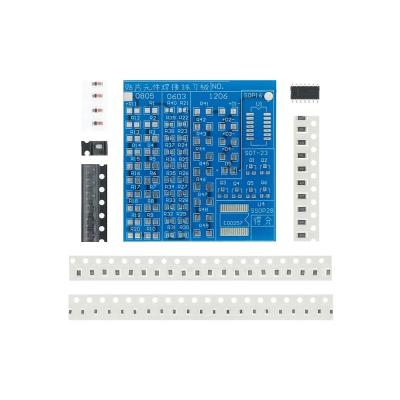Alkatronik Smd Lehim Öğrenme Seti 62 Parça Smt Elektronik Eğitim Kiti Deney Pratikleme Kartı Sop14 0603 0805