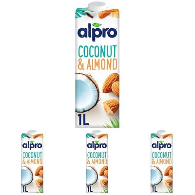Alpro Hindistan Cevizi & Badem İçecek 1000 ml (4 paketi)
