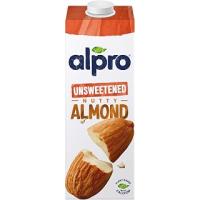Alpro Şekersiz Badem Bitki Bazlı İçecek 1000 ml