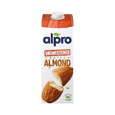 Alpro Şekersiz Badem Bitki Bazlı İçecek 1000 ml