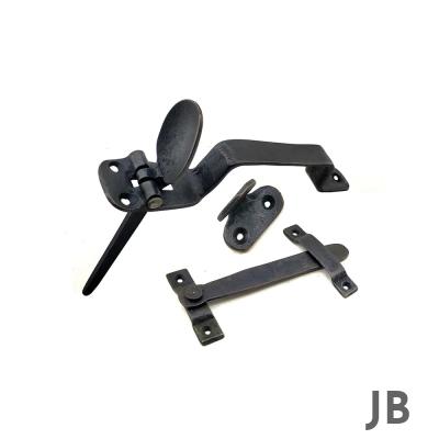 Antika Tarz Dekoratif Pirinç Şipşak Kapı Kolu - Oksit