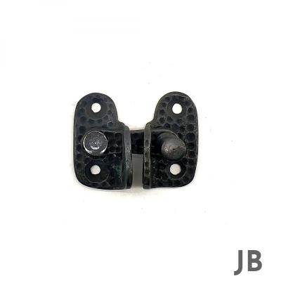 Antika Tarz Dekoratif Pirinç Mini Kapak Mandalı - 40x45 Mm, Oksit