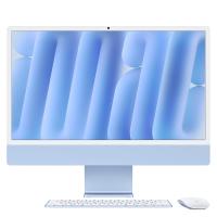 Apple M4 çipli iMac Hepsi-Bir-Arada Masaüstü Bilgisayar: 10 çekirdekli CPU, 10 çekirdekli GPU, 24 inç Retina Ekran, 16 GB Birleşik Bellek, 265 GB SSD Depolama, Uyumlu Aksesuarlar. Mavi