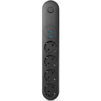 Astreon Akım Korumalı Çoklu Priz, 2 Adet USB 1 Adet Type-C Girişi, 4 Adet Priz Girişi, 2500W Termal Korumalı, 2 M Kablo Uzunluğu, Hızlı Şarj Destekli, Tüm Elektronik Cihazlar ile Uyumlu Şarj İstasyonu