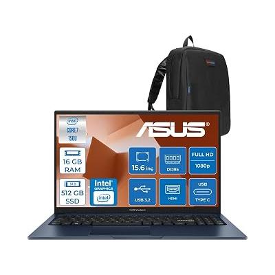Asus Vivobook 15 Vivobook 15 (X1504VA) Intel® Core™ 7 150U 16GB Ddr5 512GB SSD Intel Graphic Gpu 15,6 Inç Fhd (1920 x 1080) Freedos Taşınabilir Bilgisayar X1504VA150UF02+ZETTAÇANTA