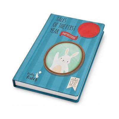 Baby Tales İlk Yıl Bebek Fotoğraf Albümü, Yenidoğan Anı Defteri, 0-12 Ay Bebek Gelişim Hatıra Albümü, Baby Shower Hediyesi