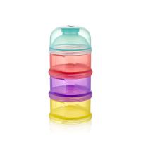 Babyjem Karışık Renkli Katlı Toz Mama Kabı 545 Çok Renkli 8681049245458