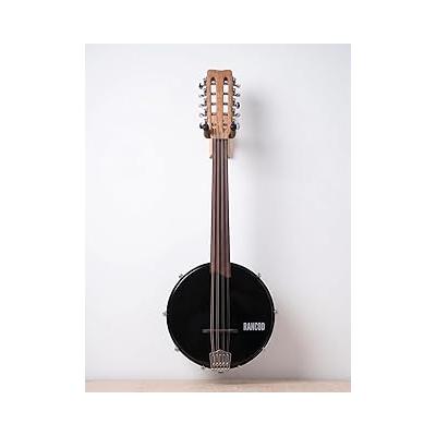Bancod 11 Telli Geleneksel Türk Müzik Enstrümanı, Ahşap Sap, Siyah Gövde, Profesyonel Bağlama