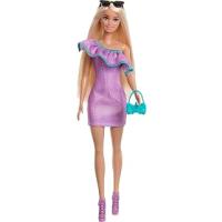 Barbie Moda Bebek, Kıyafetleri ve Akseasuarları Parti elbiseleri ve çantalar dahil kıyafetleri ve aksesuarlarıyla Barbie bebek (3 farklı kombin) HYT61