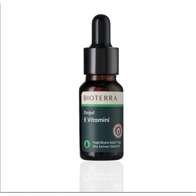 Bioterra E Vitamini Bakım Yağı – Cilt ve Saç İçin Yoğun Nemlendirici, Anti Aging Etkili, Saç Uzamasını Destekleyen Doğal Bakım Yağı – 100% Saf İçerik