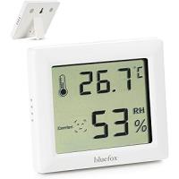 Bluefox Dijital Oda Termometresi ve Nem Ölçer – LCD Ekranlı, Kompakt Higrometre, İç Mekan Sıcaklık ve Nem Takibi, Mıknatıslı & Ayaklı & Duvar Tipi Kullanım – Mutfak, Bebek Odası, Ofis, Sera için Uygun