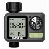 Bluefox Dijital Sulama Zamanlayıcı – Programlanabilir Bahçe Sulama Cihazı, Otomatik Hortum & Musluk Tipi Timer, LCD Ekran, Manuel Mod + Rain Delay, 3/4 Bağlantı, Pilli Dış Mekan Sulama Kontrol Cihazı