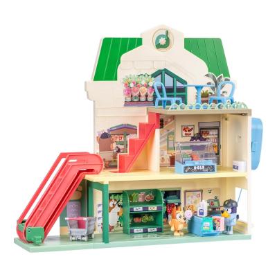 Bluey ve Yürüyen Merdivenli Bingo Süpermarket Oyun Seti, Yeni Yürümeye Başlayan Çocuklar, Sesler ve 15 Parça, Bakkal Oyun Seti için Oyuncak Oyuncakları