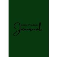 Book, TV & Film Review Journal - record and review the your books, TV & Films (GREEN)