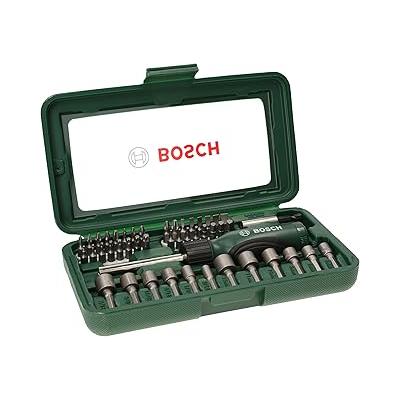 Bosch 46 Parça Tornavida, Vidalama Ve Lokma Uçlu Aksesuar Seti - 2607019504