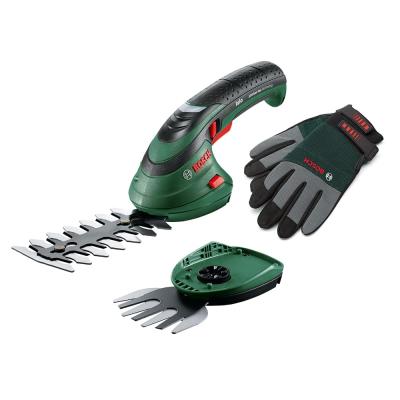 Bosch Home and Garden 060083310C Bosch Isio Batarya Çim Düzeltici Seti (3,6 Volt, Bıçak Uzunluğu 12 cm, Bıçak Aralığı 8 mm, XL Bahçe Eldivenleri Dahil) - Amazon Edition