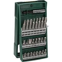 Bosch Professional Accessories X/Line Mini 25 Parça Vidalama Seti, Plastik Kutu, Yeşil