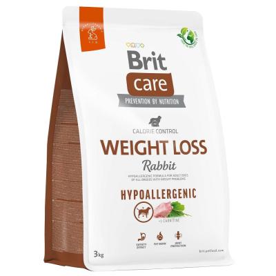 Brit Care Weight Loss, Kilo Problemi Olan Yetişkin Köpekler İçin, Hipoalerjenik, Tavşan Etli Kuru Mama, 3 kg