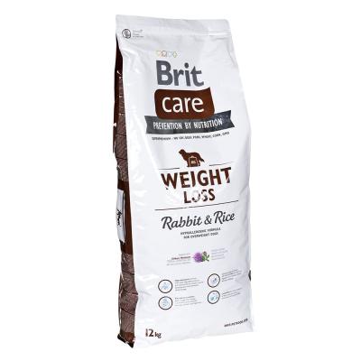 Brit Care Weight Loss Kuru Köpek Maması, Tavşan Eti ve Pirinçli, Yetişkin, Kilo Kontrolü İçin, 12 Kg
