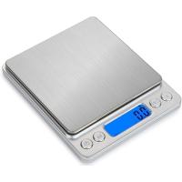 Busstier Dijital Mutfak Terazisi 3 Kg 0.1 G Hassasiyet Metal Platformlu Premium Terazi, Şık ve Dayanıklı Tasarım