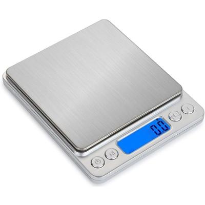 Busstier Dijital Mutfak Terazisi 3 Kg 0.1 G Hassasiyet Metal Platformlu Premium Terazi, Şık ve Dayanıklı Tasarım