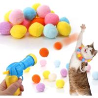 Busstier İnteraktif Kedi Oyun Tabancası - Peluş Toplarla Eğlenceli Oyun Zamanı, Ekstra Peluş Toplar