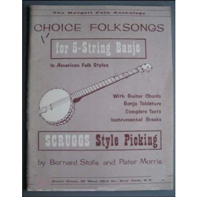 Choice Folksongs for 5-string Banjo