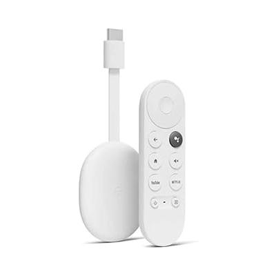 Chromecast, Google TV (HD) Beyaz EIS - Uzaktan Kumandalı ve Sesli Arama ile Televizyonda Yayın - Filmler, Netflix, DAZN ve daha fazlası