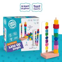CIRCLE TOYS Line Up Single - Tek Oyuncu YENİ NESİL ALGI VE ZEKA OYUNU